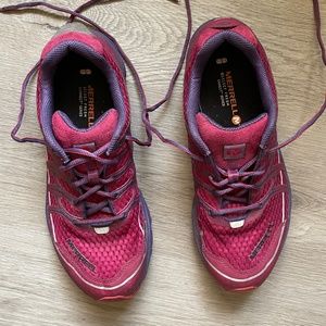 Merrell Mix Master Move Glide Women Trail Running Size 10.5 Beet Red